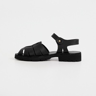 Copse รองเท้าหนัง Rose Sandals - Black