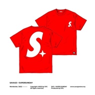 SVG X SUPER SUNDAY TEE RED JERSEY