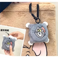 Ready Stock Tom Cat and jerry Tom Cat Bench Coin Purse Earphone Bag Tom & jerry Genuine Version