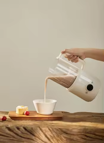 220V olayks mini blender small soy milk maker juicer automatic cleaning home use AL
