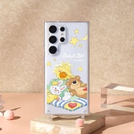 Suzy's Zoo共眠毯毯晶石透明防摔SAMSUNG繩掛手機殼