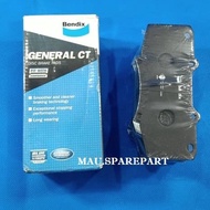 TOYOTA HILUX KUN26 FRONT BENDIX BRAKE PAD (DB2221MKT/GCT)