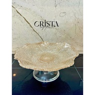 Crista home mesh plate 29cm - LEAD FREE, SAFE