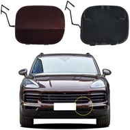 Car Front Bumper Tow Hook Cover Compatible with Porsche Cayenne 2019 2020 2021 2022 2023 9YA 9Y0 Fit