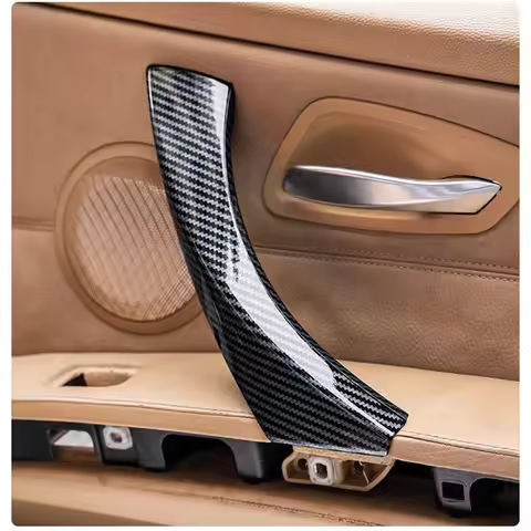 LHD Car Interior Door Handles Trim For BMW E90 E91 3-Series Sedan, Wagon 2005-2012 Interior Door Han