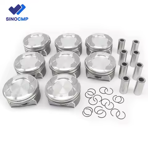 8PCS A2780302317 Engine Pistons Kit Φ92.9mm Φ24mm For Benz X166 W166 W221 W222 GL500 S500 M278 GLS50