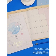 diary 2026 planner book 2026 Taiwan Four Seasons 2025.9-2026 A4 Large Size Calendar Schedule Planner