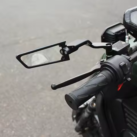 2pcs Adjustable Foldable Hd Viewing Angle Motorcycle Side Mirror Reflector For YAMAHA ZUMA 125 BWS X