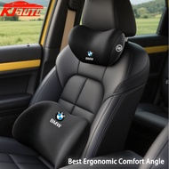 BMW Car Memory Foam Neck Pillow Protection Lumbar Backrest Cushion Lumbar Cushion Car Headrest Cushi