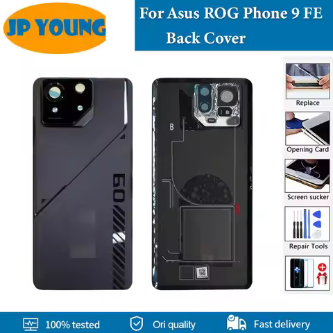 Asus ROG Phone Case 9 FE Housing AAA+ quality For Asus ROG Phone 9 FE Back Cover Rear Door Housing C