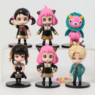 Spy x Family Series B Figure Set of 6 Miniature Display Toys Topper Decoration D836