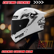 Nolan Stoner Helmet Cutting Sticker Helmet Sticker