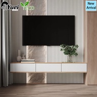 Yuri Wall-mounted TV cabinet with side storage kabinet TV 140cm/160cm/180cm Environmentally friendly