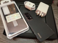 榮耀 honor magic v2 皮紋背特別版 + 手機套 + 雙卡512 香港行手機 + 原裝快速充電器充電線