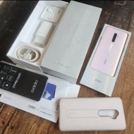 Oppo Reno 2 Pink 256 GB Mulus Fullset Reno2 HP Kamera Pop-up Sirip Hiu