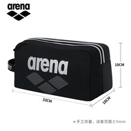 กระเป๋าใส่ชุดว่ายน้ำ Arena กระเป๋าสะพายไหล่แบบหนังสือเดียวสำหรับผู้ชายและผู้หญิง แยกส่วนชื้นและแห้ง