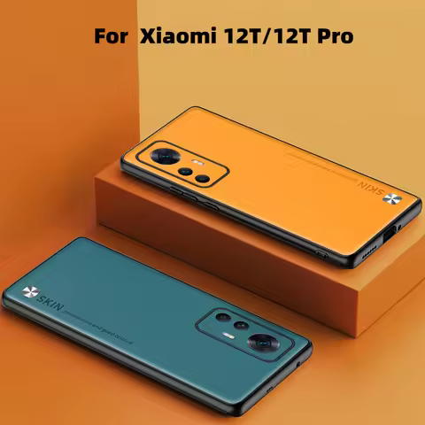 For XiaoMi 12T Pro Case Luxury Leather TPU Shockproof Cover For Xiaomi 12 T Redmi k50 Extreme Editio