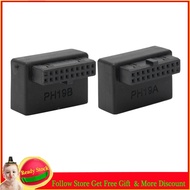 Punkstyle USB Front Panel Adapter Socket 90° Elbow USB3.0 19Pin To 20Pin Header