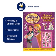 Disney Princess Tangled Sticker Book With Activities Stickers Arts & Crafts For Kids
