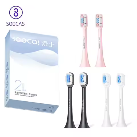 Original SOOCAS Sonic Electric Toothbrush Heads Replacement SOOCAS X1 X3 X3U X5 teeth brush replacem