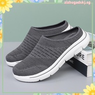 [35-42]lightweight women Half shoes mesh Slip on Shoes Causal shoes for women