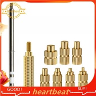 [Hot-Sale] T65 Soldering Iron Tip Heat Insert Nut Adaptors M2-M8 for T85 T75 HS01 GD300 SH72 RGS65 I