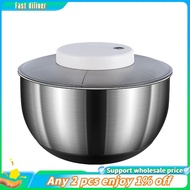 In stock-Automatic Electric Salad Spinner Salad Making Tool Multifunctional Vegetable Washer Vegetable Dryer Mixer