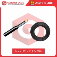 Kabel Listrik NYYHY 2 X 1.5mm Jembo