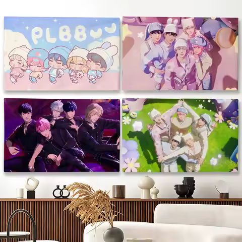 Kpop P-PLAVE Caligo pt P-PLBBUU flag Suitable For Party Club Outdoor Interior Wall Decoration Banner