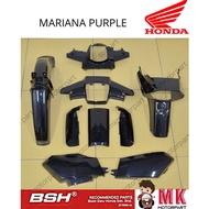 Honda EX5 Dream 2 Original BSH Body Cover Set MARIANA PURPLE