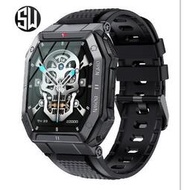 [快速出貨]新款k55戶外智能手錶1.85寸大屏通話ip68防水錶盤下載dafit