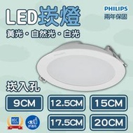 〖飛利浦PHILIPS〗LED一體式崁燈 DN030B 3.8超薄 全系列 6W 10.5W 14W 18W 23W