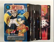 初版 Japan 日版 Bandai 龍珠 Dragon ball Z 本彈 Carddass Card Regular Set 白卡 白咭 95% new Part 30 1套 36張