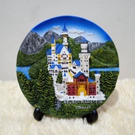 Display Souvenir Plate Germany Country Germany Neuschwanstein