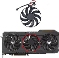 HAZEK Graphics Card Fan 88mm T129215BU DC12V Compatible for ASUS TUF RTX 3060 RTX 3060 Ti TUF RTX3070 RTX 3070 Ti TUF RTX3080-Gaming RTX 3080 Ti Catholic (Color : Fan B 6pin)