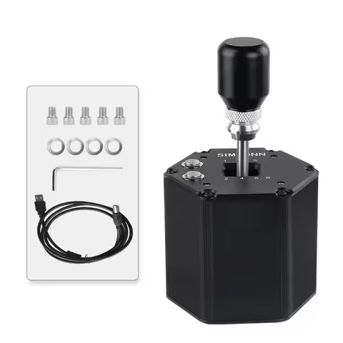 Simracing H Gear Shifter 6+R PC USB For Logitech G25 G27 G29 G920 for Thrustmaster T300RS/T-TGT Stee