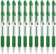 Zebra Z-Grip Retractable Ballpoint Pen - Economy Pack of 20 (Green)
