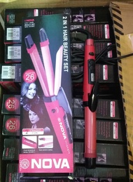 Sisir 2 Fungsi Sisir dan Pengering Rambut Roller Hair Dryer Rambut 2in1 Volumizer Curler Comb Sisir