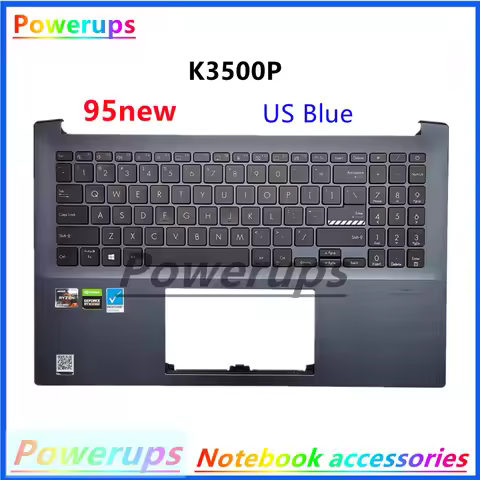 Laptop/Notebook US Backlight Keyboard Cover/Case/Shell Palmrest For Asus Vivobook Pro15 OLED M3500Q 