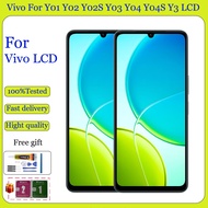 Original For Vivo Y01 Y01A Y02 Y02T Y02S Y03 Y03T Y04 Y04S Y05 Y3 Y3S LCD Display Touch Screen With 
