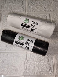 K.1ROLL Trash bag Garbage bag Black/Clear Small/Medium/Large/XL/XXL Outdoor public garbage bags Hous