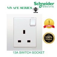 SCHNEIDER CLIPSAL VIVACE 13A SWITCH SOCKET /15A/1GANG 20A/1GANG BELL/1GANG/2GANG 250V 3PIN SWITCH SO