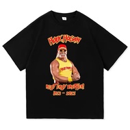 T-Shirt Fesyen Hulk Hogan Baru Lelaki/Wanita Hulkamania RIP Brother 1953- T-Shirt Uniseks Berkualiti