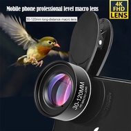 30-120mm Macro Lens For Cell Phones Camera Protector IPhone Wide Angle Zoom Lens Camera Phone Mobile