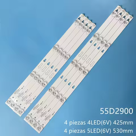 LED Backlight strip for TCL 55P2US L55S4900FS L55S4900 TOT 55D2900 L55P2US L55E5800A 55S403 55S405 5