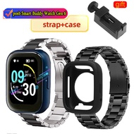 posb Smart Buddy Watch Gen 6 case Screen protector posb Smart Buddy Watch Gen 6 strap, stainless ste
