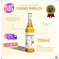 (FREE GIFT) Monin Syrup Creme Brulee 700ml & 1L