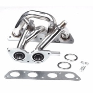 Stainless Steel Long Tube Racing Exhaust Manifold Exhaust Systems For 99-07 Tovota MRSMR2 Spyder 1.8