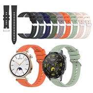 For Huawei Watch GT 6 5 4 3 2 GT2Pro GT2E GT3Pro GT5Pro GT6Pro Silicone Strap Texture Leaf Vein wris