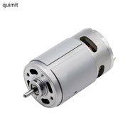 QUIM 540-545 Motor DC24V Double  Bearing 5000RPM Large Torque  Power Low Noise Motor Electronic Comp